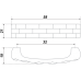 Мебельная ручка RS403BAB.4/32
